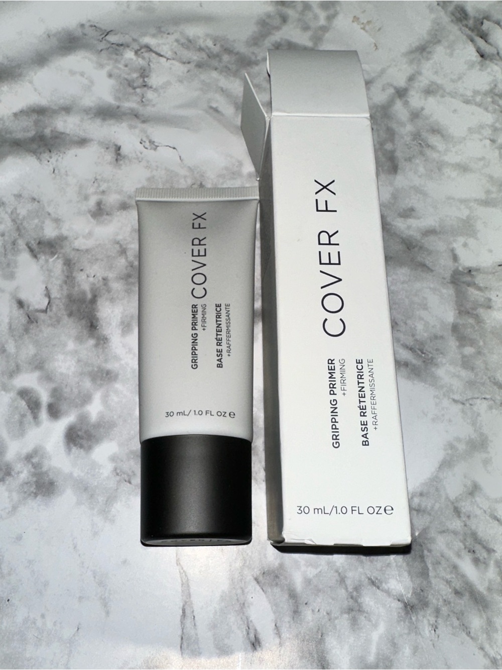 COVER FX Gripping Primer - White & Black Packaging